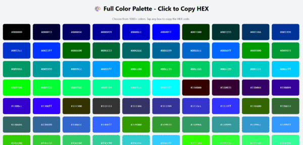 Full Color Palette - Image 2